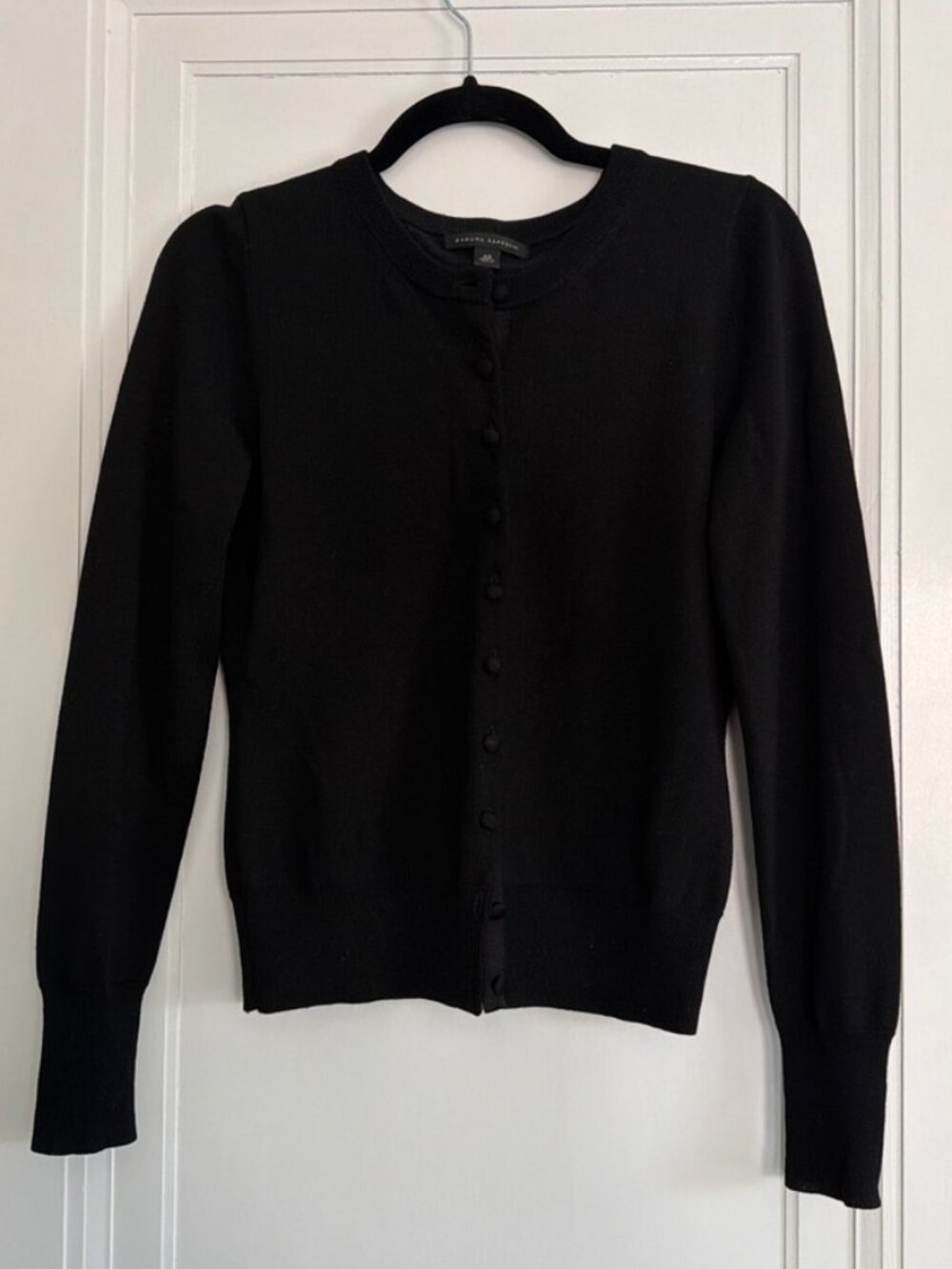 Classic Banana Republic Black Merino Women's Sweater